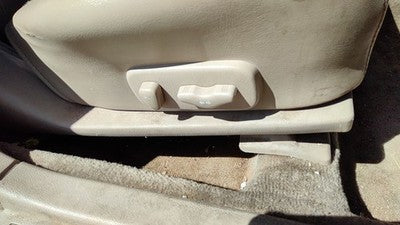 04 Nissan Maxima Passenger Right Side Power Seat Switch With Trim Panel Brown C