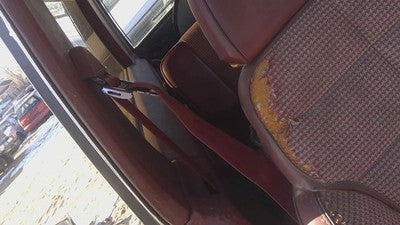 1985 Jeep Cherokee Passenger Right Front Seat Belt Retractor Oem Shoulder Red Rr
