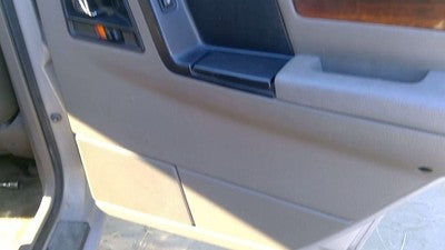 1994 Jeep Grand Cherokee Passenger Right Rear Inside Door Trim Panel Back Brown