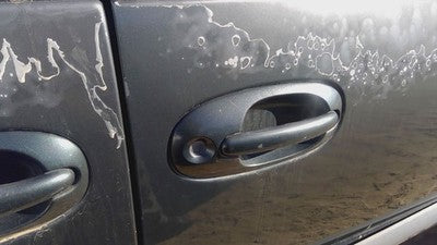 00 Chrysler Voyager Passenger Right Front Outside Door Handle Oem Green Qk02ws2