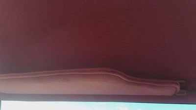 1985 Jeep Cherokee Driver Left Sun Visor Oem Red