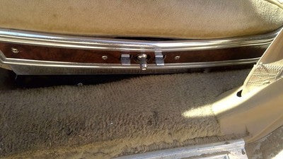 1985 Olds 88 Driver Left Side Power Seat Switch With Trim Panel Oem