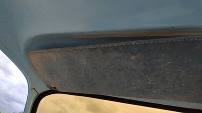 1973 Chevy C10 Driver Left Sun Visor Oem Blue