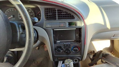 01-03 Hyundai Elantra Trim Bezel Around Speedometer Oem Dash Surround Panel Tan
