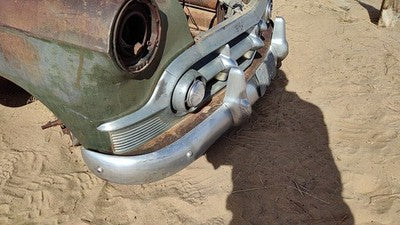 1953 Chevy Bel Air 150 Sedan Front Bumper Assembly With Brackets Chrome Oem