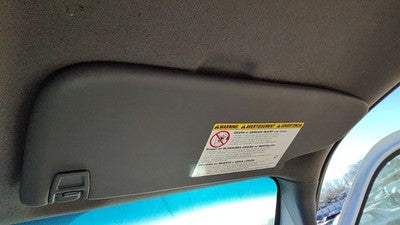 2011-2016 Ford F250 Passenger Right Sun Visor Oem Gray 3S 6.7L Powerstroke