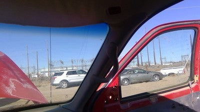 1998 Ford F150 Passenger Right A Pillar Trim Windshield Post Panel Oem Gray
