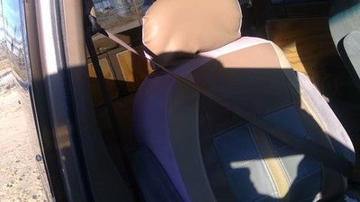 1995 Chevy Astro Passenger Right Front Seat Belt Retractor Oem Shoulder Tan