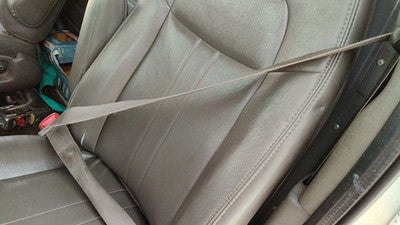 11-14 Chevy Express Van Driver Left Front Seat Belt Retractor Shoulder Gray 93W
