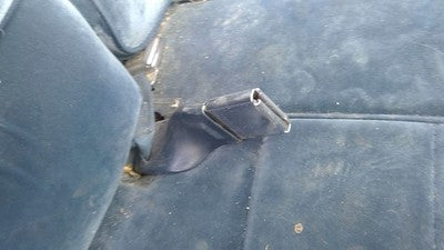 1986 Chevy Caprice Passenger Right Front Seat Belt Buckle Receiver Oem Blue Rb