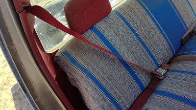 1983 Ford F150 Passenger Right Front Seat Belt Retractor Oem Shoulder Red