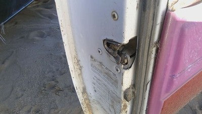 1978 Buick Regal Driver Left Front Door Latch With Rods/Cables Oem