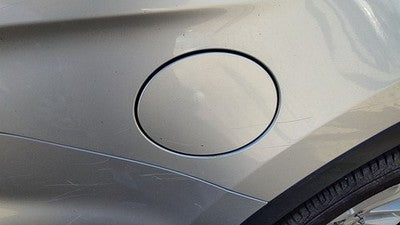 11-19 Ford Explorer Fuel Tank Door With Hinge Gas Lid Oem Filler Ingot Silver Ux