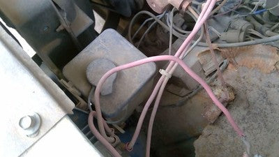 1979 Ford Van E250 Windshield Washer Fluid Reservoir with Pump OEM Wiper Tank