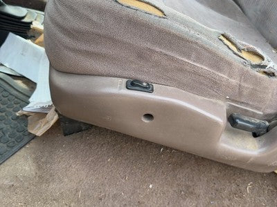 92-97 Ford F250 Passenger Right Side Seat Trim Panel Oem Brown Rk