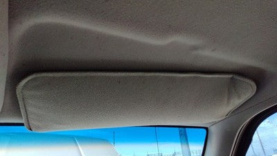 1997 Silverado 2500 Passenger Right Sun Visor Oem Tan 52D