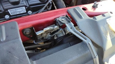 2005-2007 Town & Country Hood Latch Assembly With Bracket Oem 04860439Ac