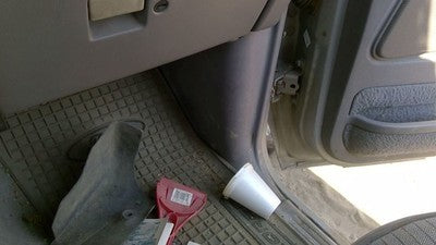 1993 Ford Explorer Passenger Right Lower Kick Trim Panel Oem Gray