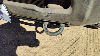 2016 Dodge Ram 4500 Pair Of Oem Tow Hooks Factory Bumper Hook Set Hardware Bolts