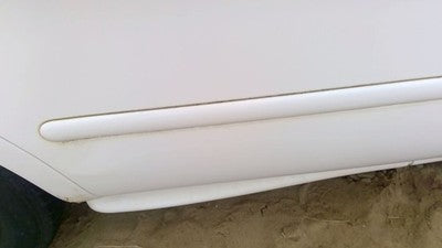 98 Mercury Sable Passenger Right Rear Moulding From Door Back Trim White Wt