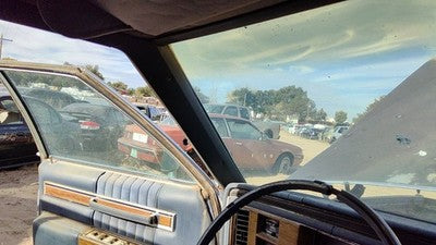 1984 Deville Sedan Driver Left A Pillar Trim Windshield Post Panel Oem Blue
