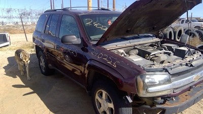 02-09 Trail Blazer Passenger Right Front Spindle Steering Knuckle With Wheel Hub