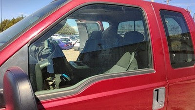 1999-2012 F250 Super Duty Driver Left Front Side Window Door Glass Oem