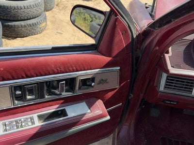 1988 Olds 88 Driver Left Front Door Trim Panel With Master Switch