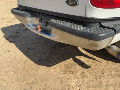 1997-2004 Ford F150 Chrome Rear Bumper With Mount Brackets Oem F85Z17906Daa