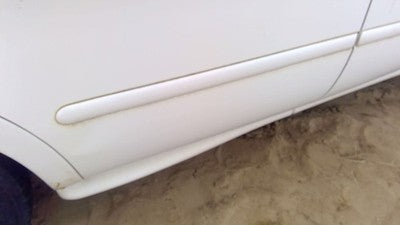 98 Mercury Sable Passenger Right Rear Moulding From Door Back Trim White Wt