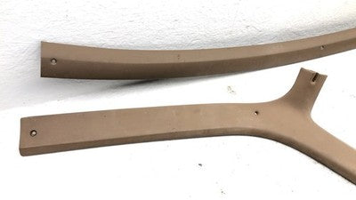 1988 Ford F150 A Pillar Trim Panel Pair Set Left Right Tan Oem