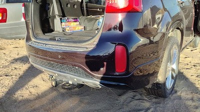 2014-2015 Kia Sorento Rear Bumper Cover Assembly Oem Back Ir Dark Cherry