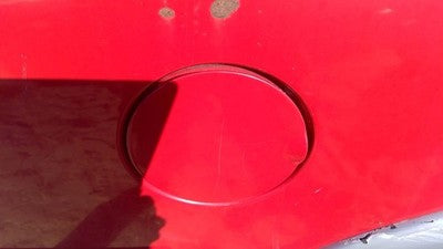 1997-2004 Ford F150 Fuel Tank Door With Hinge Gas Lid Oem Filler Red