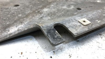 1993 Chevy S10 Blazer Oil Pan Differential Skid Plate Oem 4X4 15677715