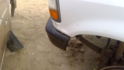 1992-1997 Ford F450 Front Bumper Assembly With Brackets Oem F2tz17757c