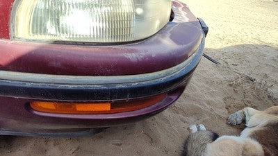 1997-1999 Buick Lesabre Front Bumper Cover Assembly Oem 51B Bordeaux Red