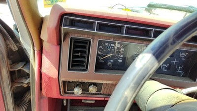 1980-1986 Ford F150 Trim Bezel Around Speedometer Oem Dash Surround Panel