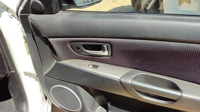 07-09 3 Passenger Right Front Inside Door Trim Panel With Switches Black Br6