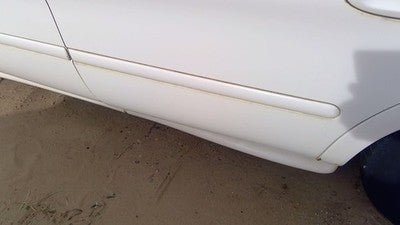 1998 Mercury Sable Driver Left Rear Moulding From Door Back Trim Strip White Wt