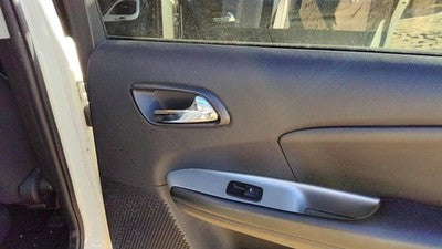 12-19 Journey Passenger Right Rear Inside Door Trim Panel Only Back Black X9