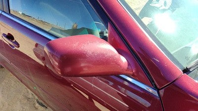 02-06 Camry Passenger Right Power Side Mirror Door Mounted Oem Salsa Red 3Q3