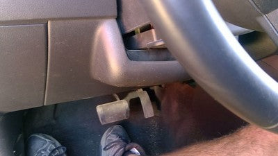 2009-2017 Jeep Patriot Lower Dash Under Column Knee Bolster Trim Panel Gray Dv