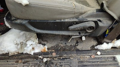2010 Ford Ranger Driver Left Side Seat Trim Panel Oem Gray