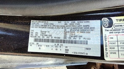 2011-2013 Ford Fiesta Multifunction Control Module Computer Ae8z15k600b