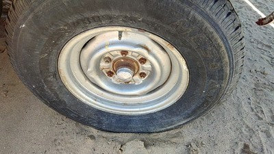 1971-1995 Chevy Van G20 15" Steel Wheel Oem Factory 6 Lug Rim #1 15596726