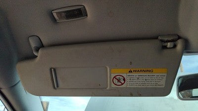 2000-2005 Vw Passat Driver Left Sun Visor Oem 3B0857551s2f4
