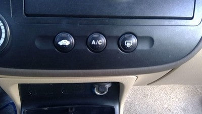 2001-05 Honda Civic Temperature Control Push Buttons In Dash Heater Ac Head Oem