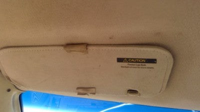 1993 Saturn Sw2 Driver Left Sun Visor Oem Tan