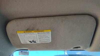 2013-2019 Nissan Sentra Driver Left Sun Visor Oem Charcoal G 964013Sg7A