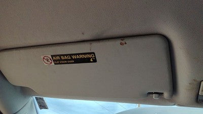 2000-2005 Vw Passat Driver Left Sun Visor Oem 3B0857551s2f4
